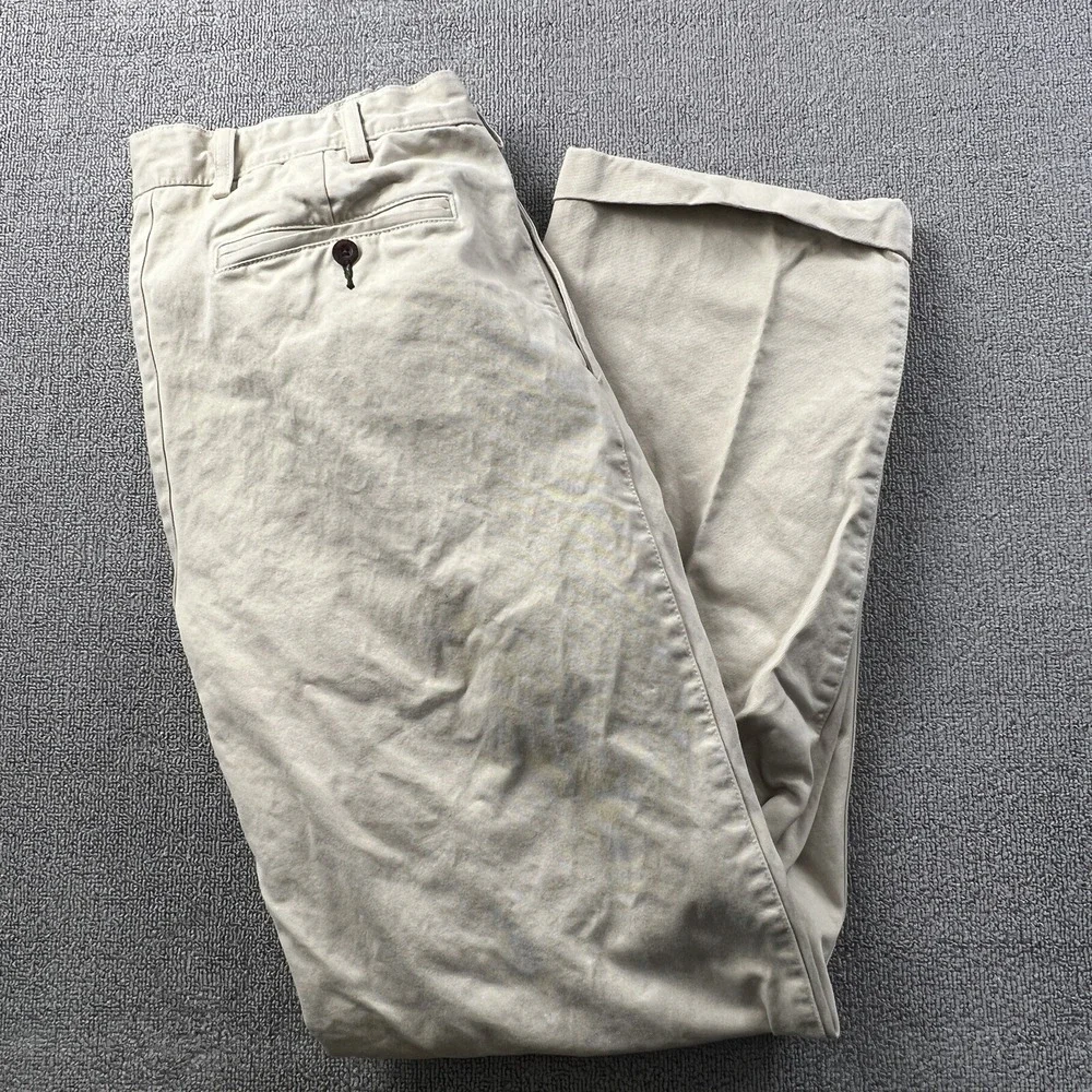 Orvis Pants Adult Size 36W 30L Tan Beige Outdoor Fishing Casual Men's